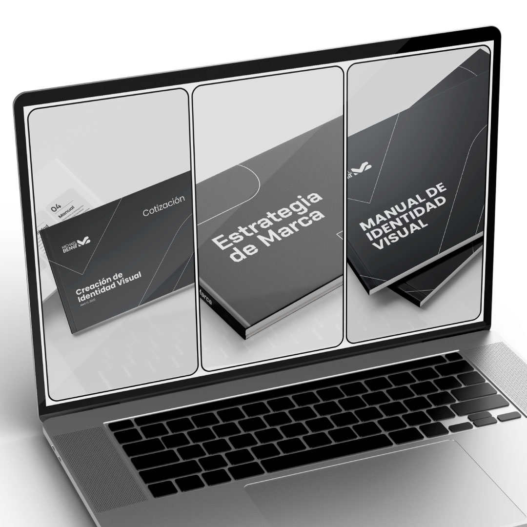 Pack Branding Completo plantillas de Cotización de Identidad Visual + Estrategia de Marca + Manual de Identidad